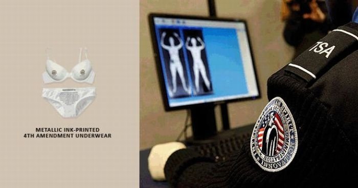 4th amendment underclothes