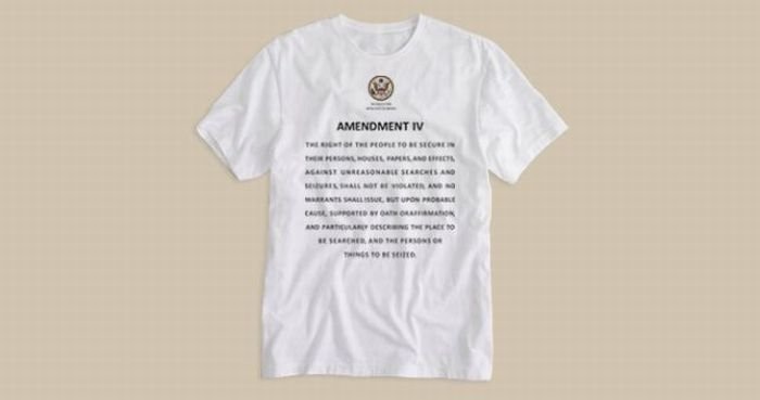4th amendment underclothes