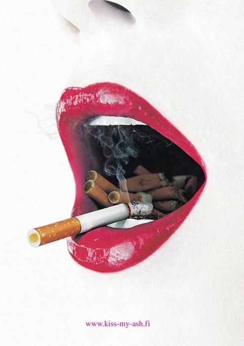 anti-tobacco advertisment