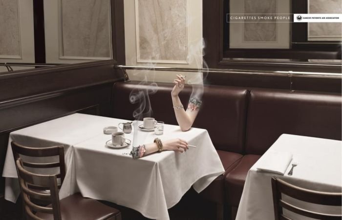anti-tobacco advertisment
