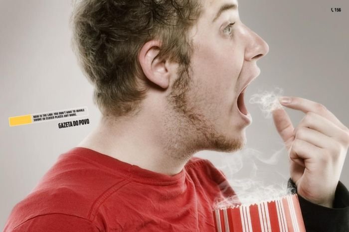 anti-tobacco advertisment