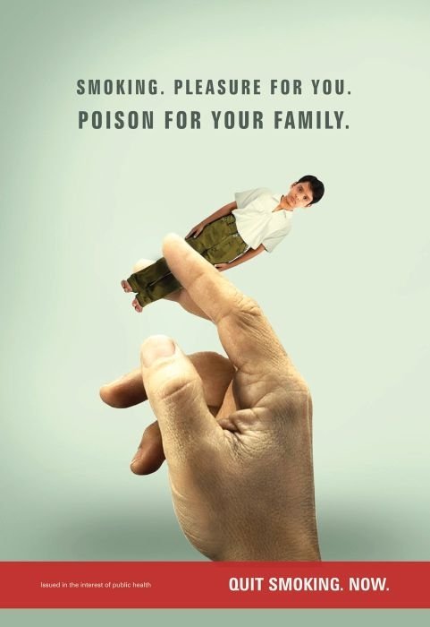 anti-tobacco advertisment