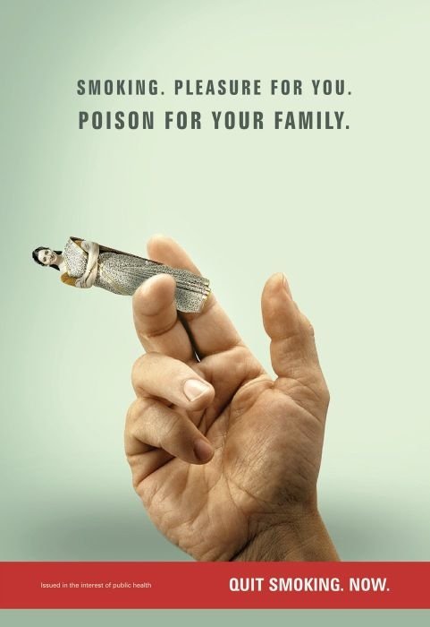 anti-tobacco advertisment