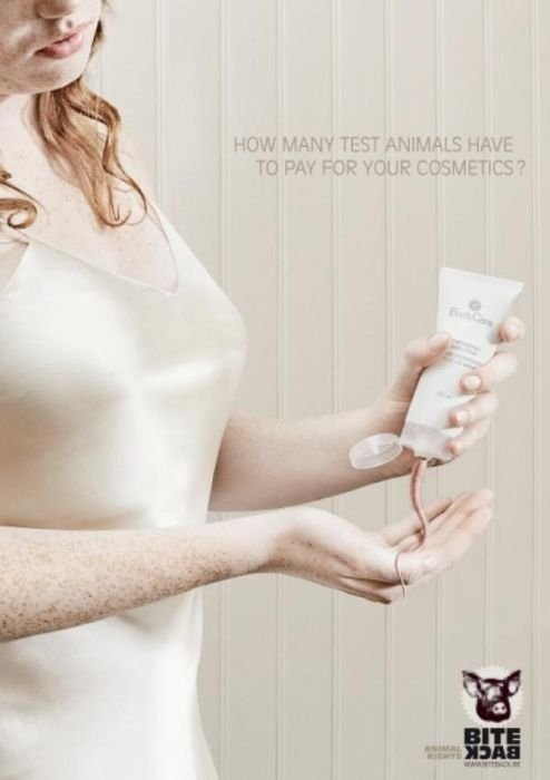 PETA animal protection campaign