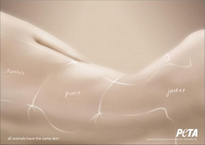 PETA animal protection campaign