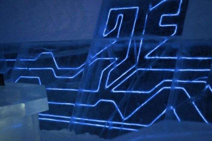 tron legacy ice hotel