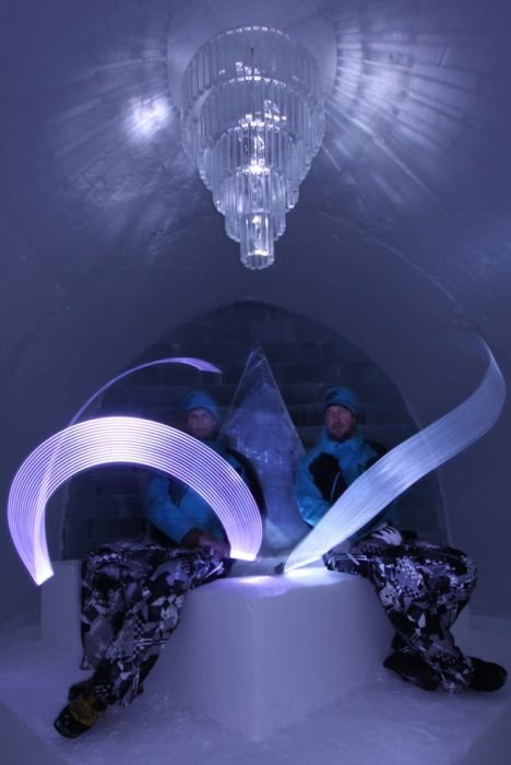 tron legacy ice hotel