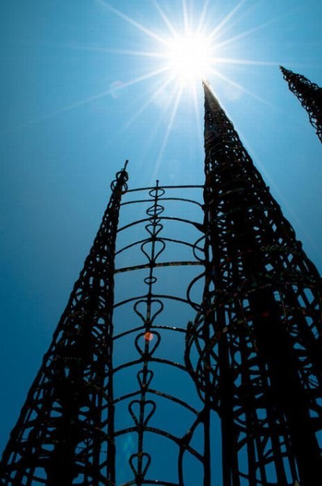 Watts Towers by Sabato Simon Rodia