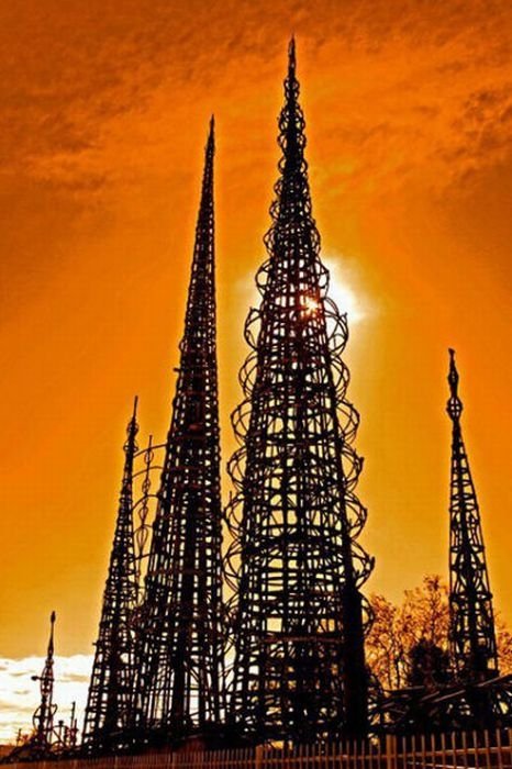 Watts Towers by Sabato Simon Rodia