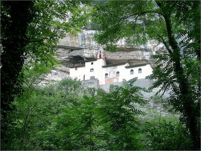 The Hermitage of San Colombano, Italy