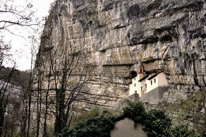 The Hermitage of San Colombano, Italy