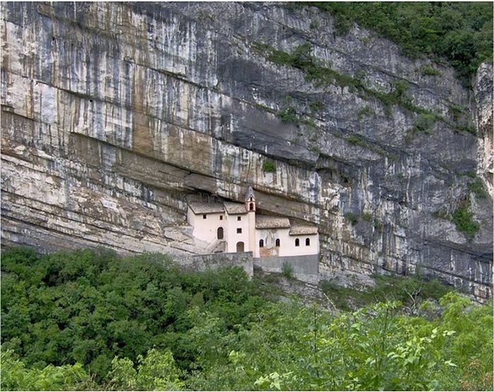 The Hermitage of San Colombano, Italy