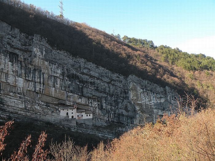 The Hermitage of San Colombano, Italy