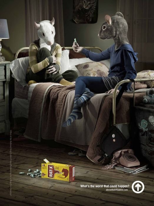 animals in advertisement