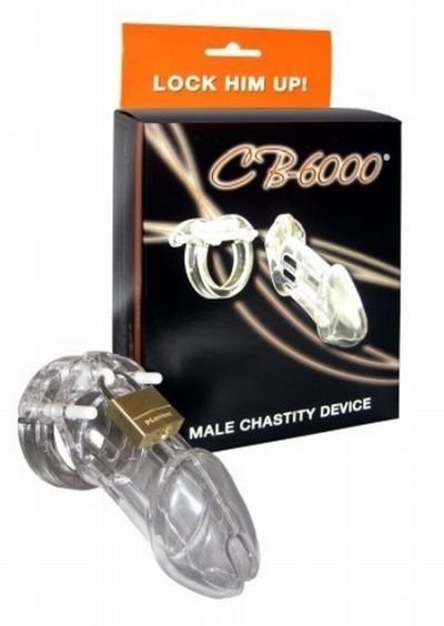 Chastity belt for men, Sex Expo, Las Vegas, United States