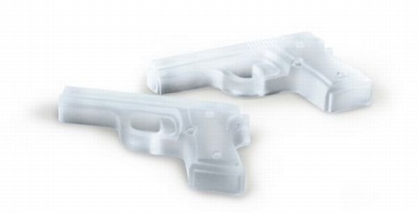 creative ice cubes in a tray