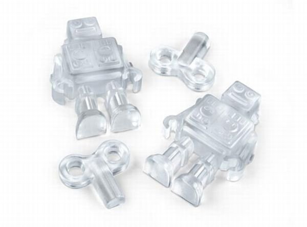 creative ice cubes in a tray