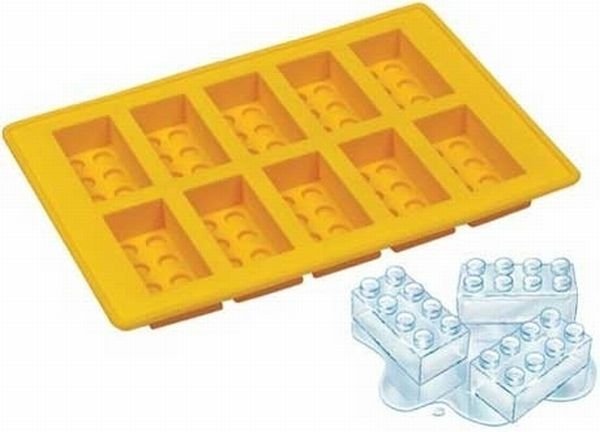 creative ice cubes in a tray