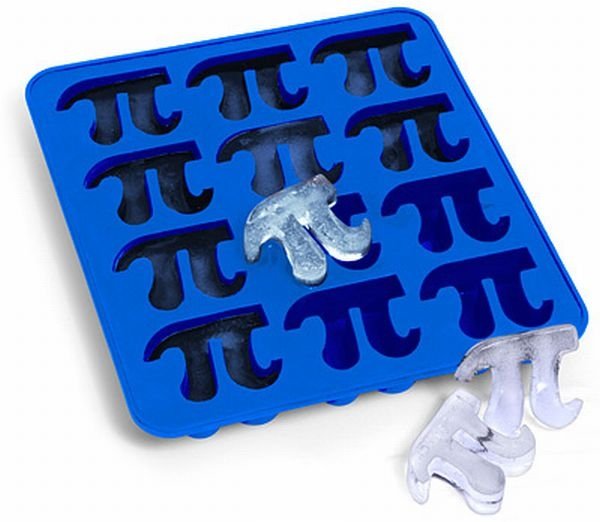 creative ice cubes in a tray