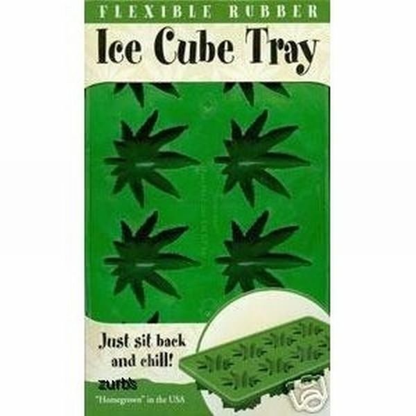 creative ice cubes in a tray