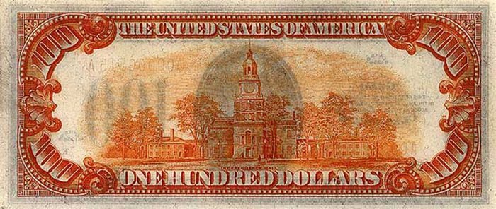 Rare US dollar bill