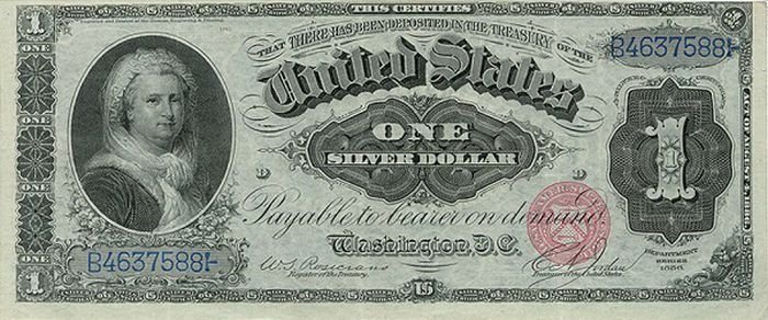 Rare US dollar bill