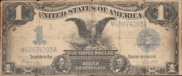 Rare US dollar bill