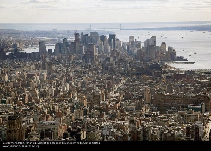 New York City from the air by Yann Arthus-Bertrand