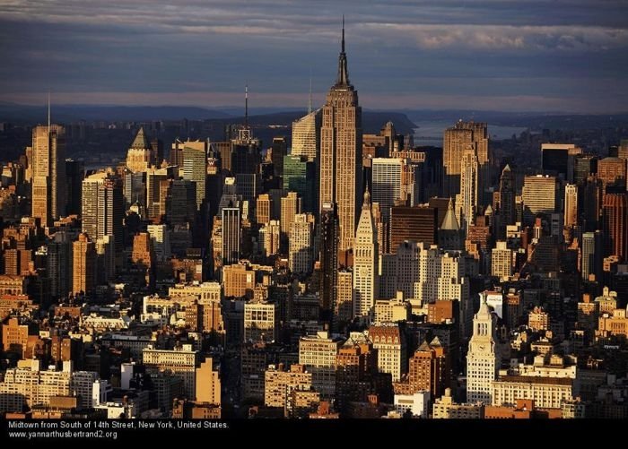 New York City from the air by Yann Arthus-Bertrand