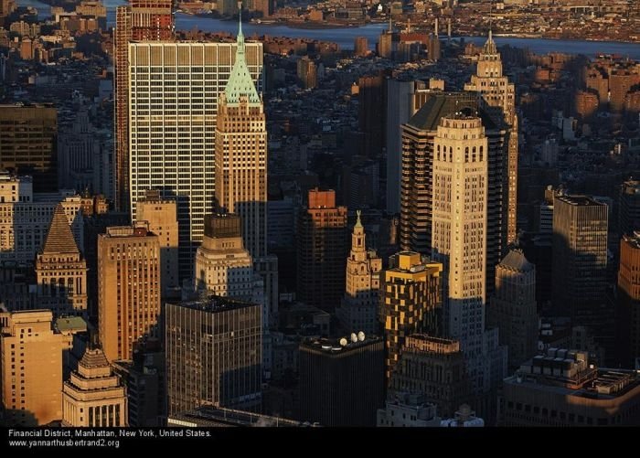 New York City from the air by Yann Arthus-Bertrand