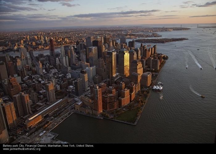 New York City from the air by Yann Arthus-Bertrand