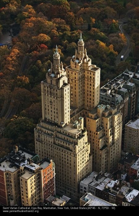 New York City from the air by Yann Arthus-Bertrand