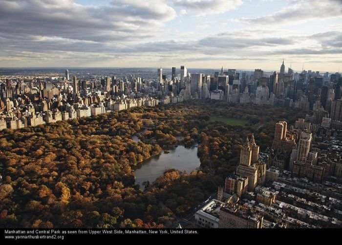 New York City from the air by Yann Arthus-Bertrand