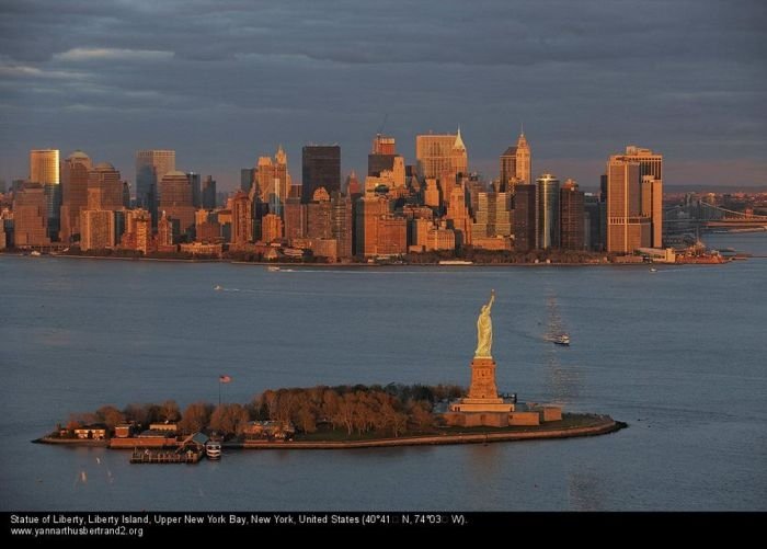 New York City from the air by Yann Arthus-Bertrand