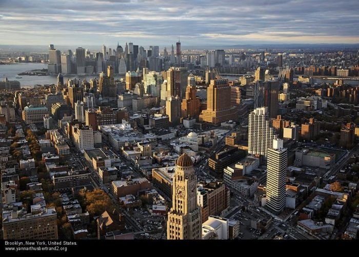 New York City from the air by Yann Arthus-Bertrand