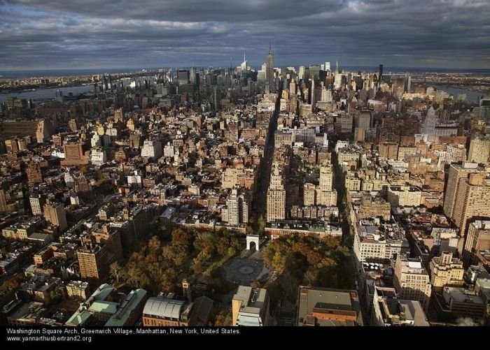 New York City from the air by Yann Arthus-Bertrand