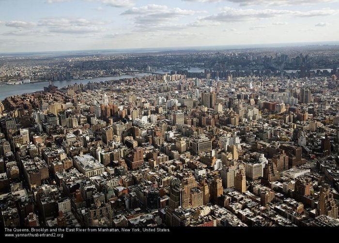 New York City from the air by Yann Arthus-Bertrand