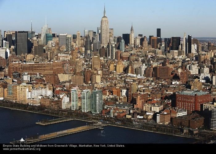 New York City from the air by Yann Arthus-Bertrand