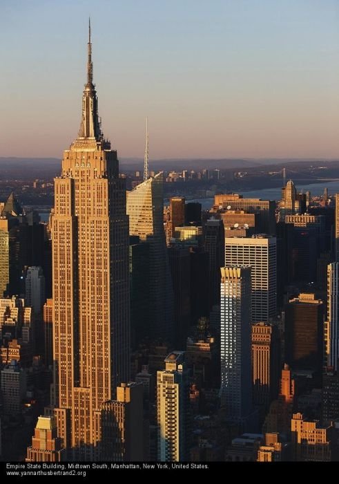 New York City from the air by Yann Arthus-Bertrand