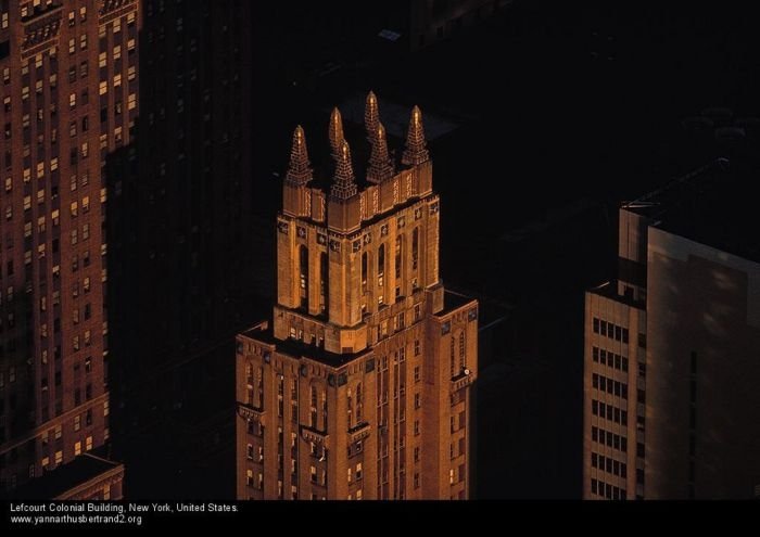 New York City from the air by Yann Arthus-Bertrand