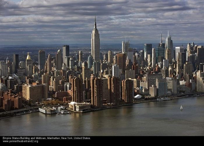 New York City from the air by Yann Arthus-Bertrand