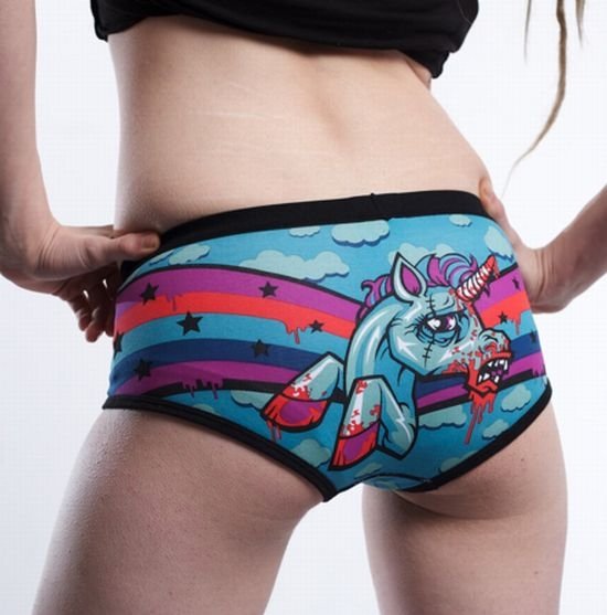 flashy panties for menstrual period