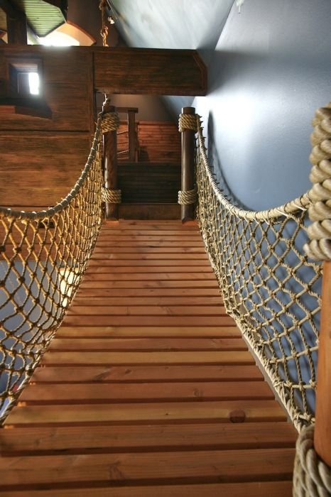 Pirate ship bedroom by Steve Kuhl