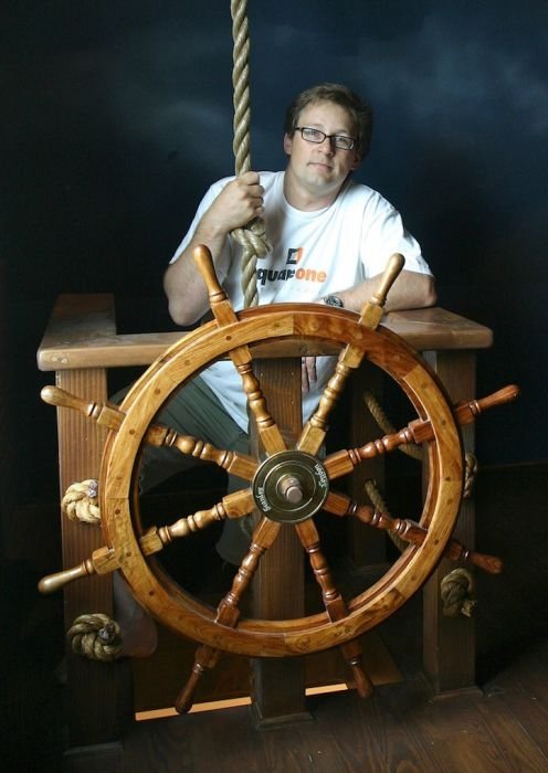 Pirate ship bedroom by Steve Kuhl