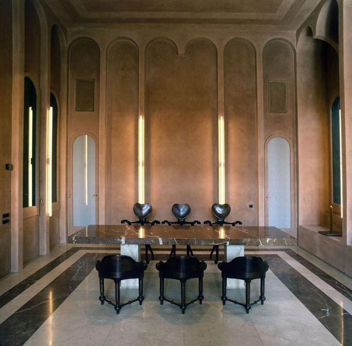 House from the old cement plant, Barcelona, Spain by Ricardo Bofill