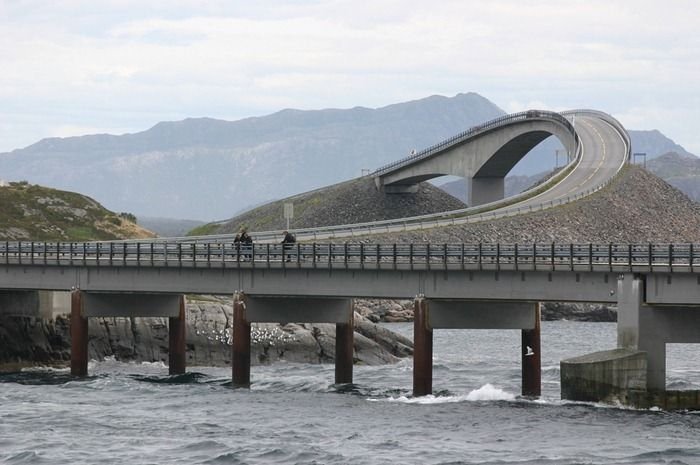 Storseisundet Bridge, Romsdal county, Norway