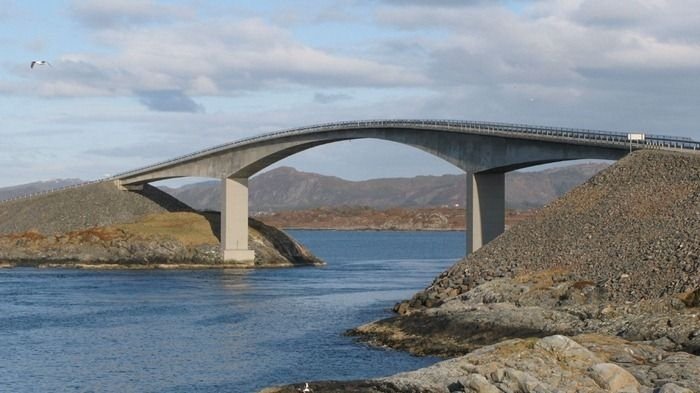 Storseisundet Bridge, Romsdal county, Norway