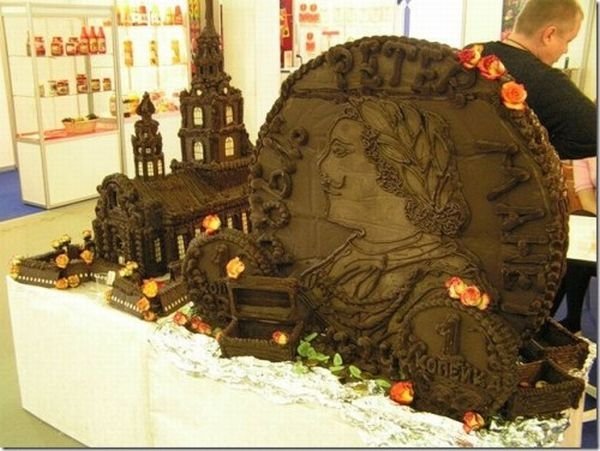 chocolate food art