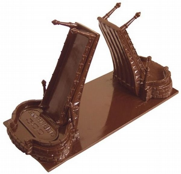 chocolate food art