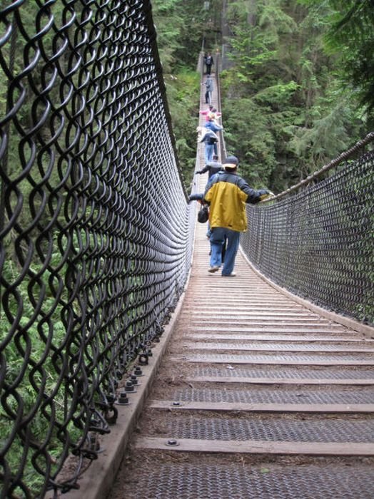 Capilano Suspension Bridge, British Columbia, Canada